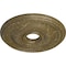 Ekena Millwork Bradford Medallion (Canopies up to 4 3/8"), 18 1/8"OD x 3 3/4"ID x 1 1/8"P, Mississippi Mud Crackle CM18BRMMC - alternate 2